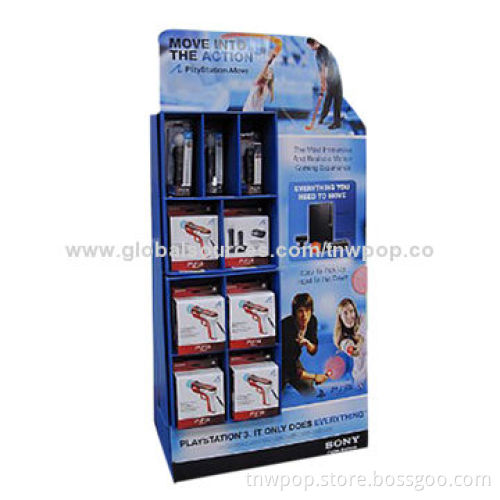 Fashionable POP display stand, suitable for sports/customized size&design available/supermarket rackNew